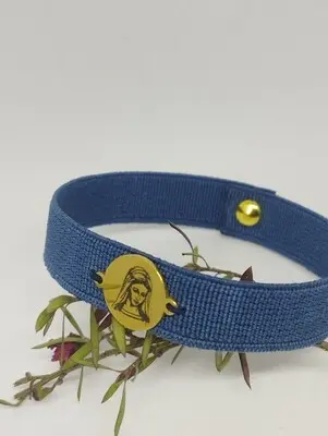 Pulsera elástica acero